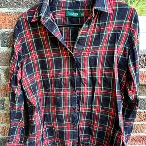 Ralph Lauren Multicolor Plaid Shirt